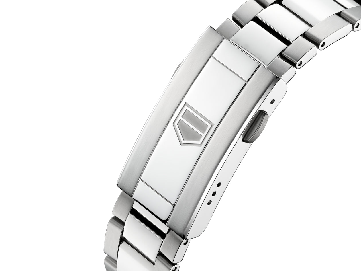 Bracelet strap of TAG Heuer Aquaracer Professional 200 Quartz Watch with White Dial